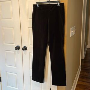 Kenneth Cole Black Velvet(y) Pants